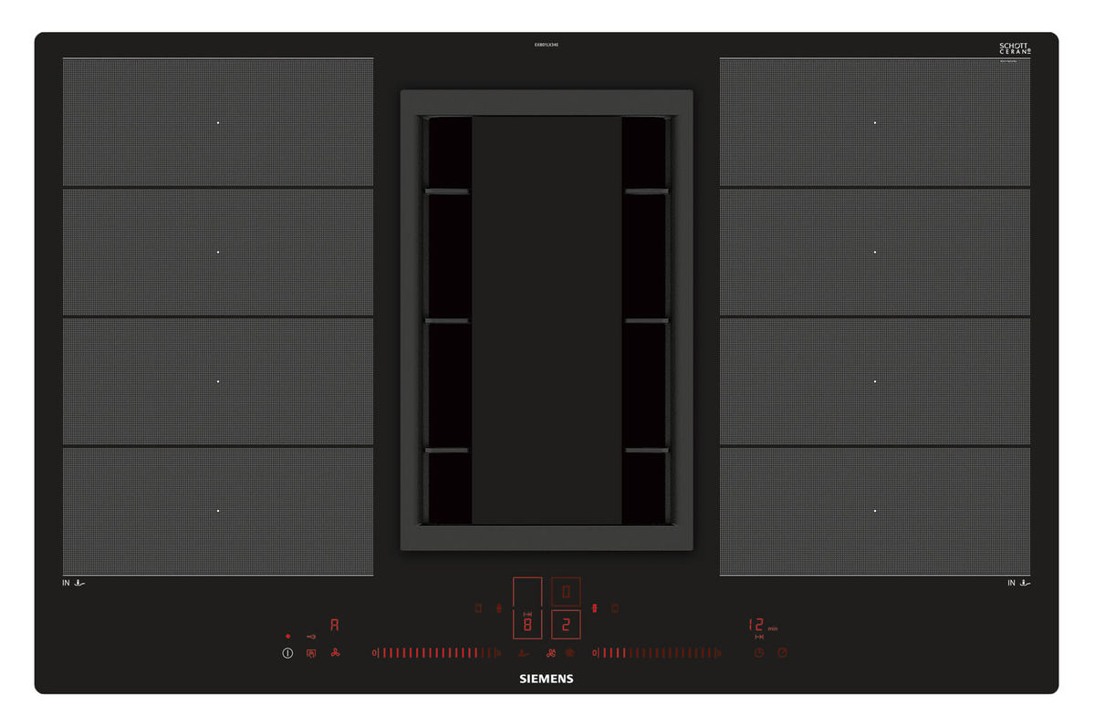 Image of Siemens EX801LX34E Kochfeld mit integriertem Dunstabzug bei nettoshop.ch