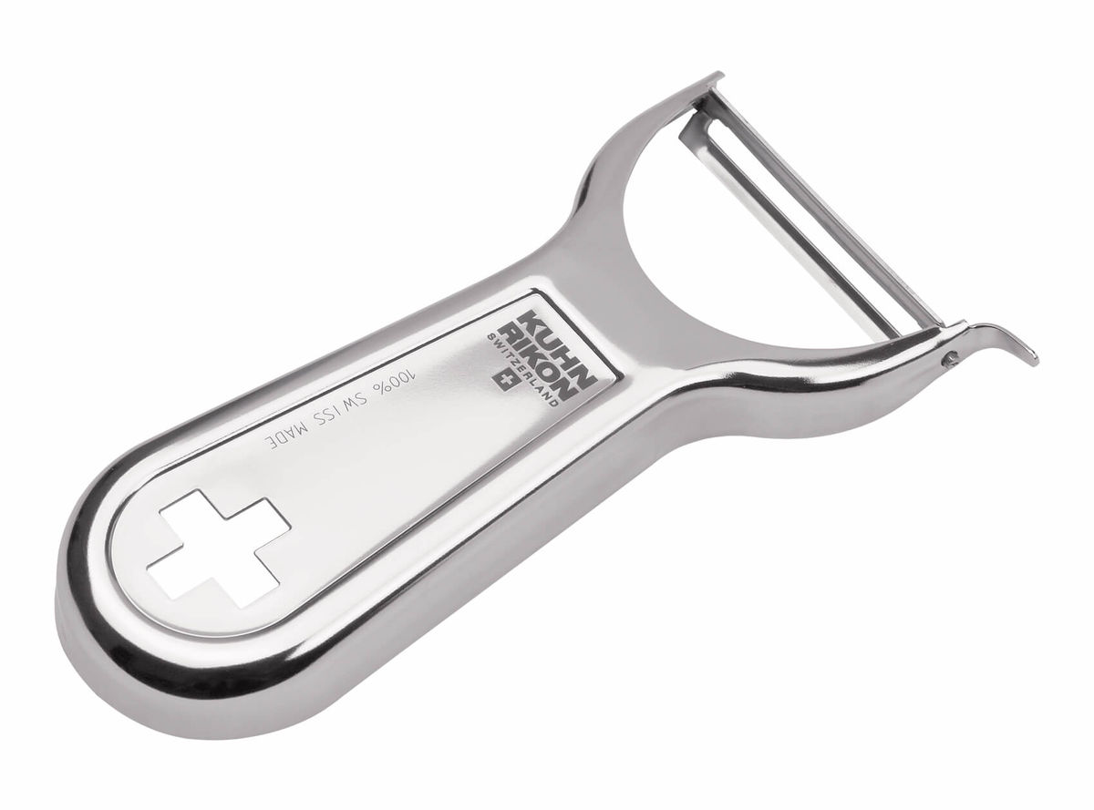 Image of Kuhn Rikon Swiss Metallic Sparschäler Kreuz Küchenutensilie bei nettoshop.ch
