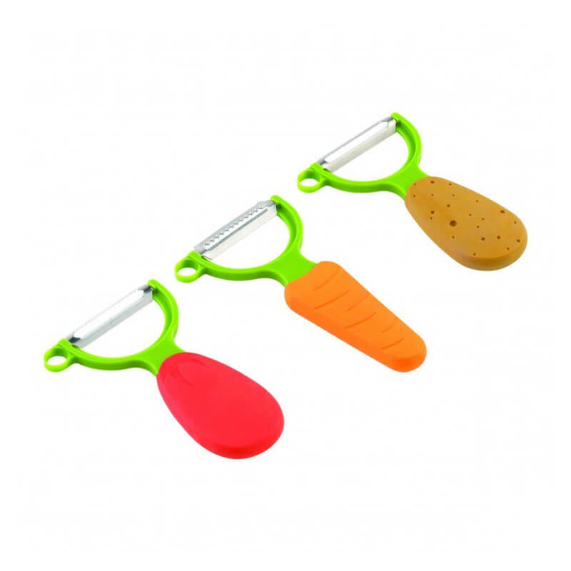 Image of Kuhn Rikon Gemüsesparschäler Veggie Set 3-teilig Küchenutensilie bei nettoshop.ch