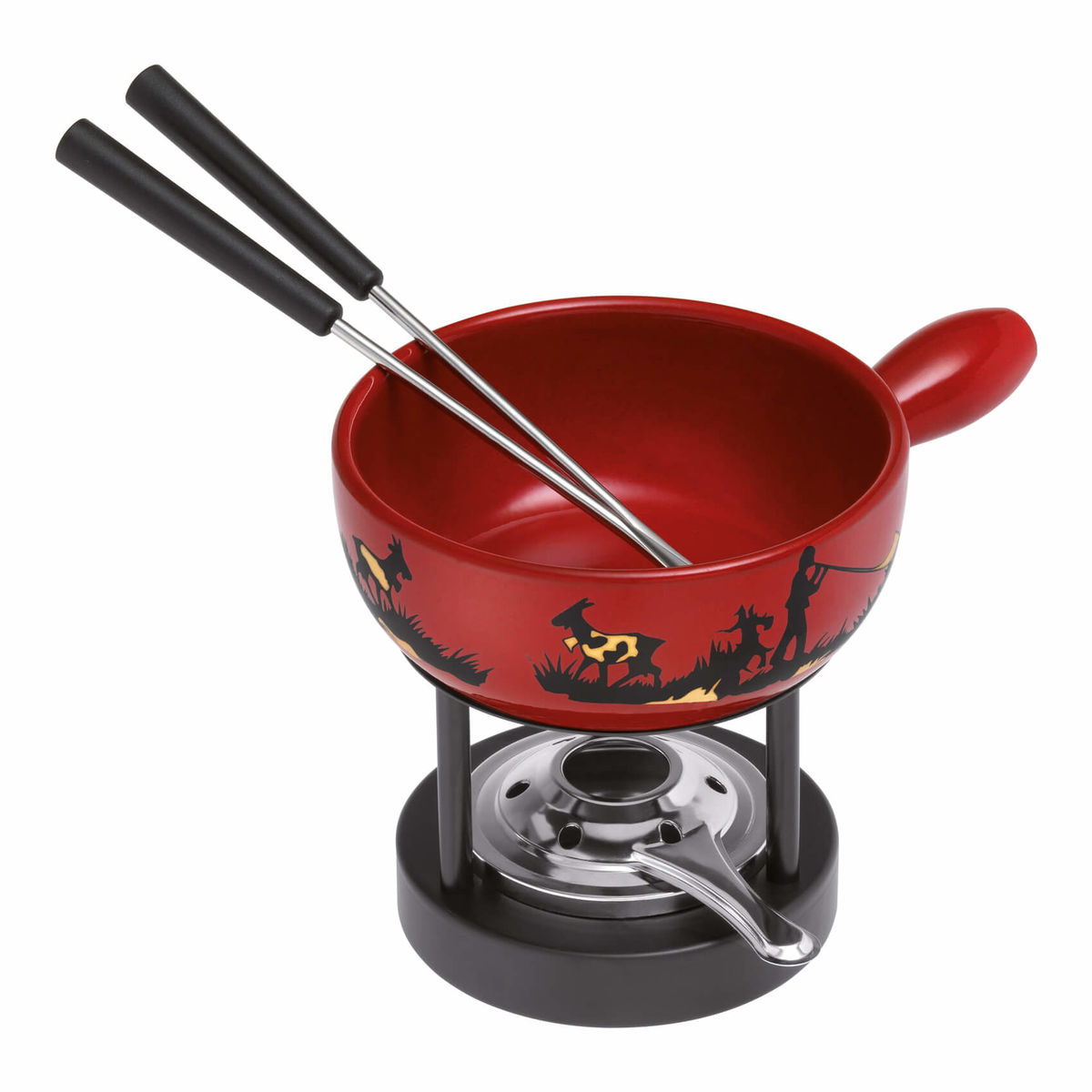 Image of Kuhn Rikon Alphornbläser Käsefondue Set bei nettoshop.ch