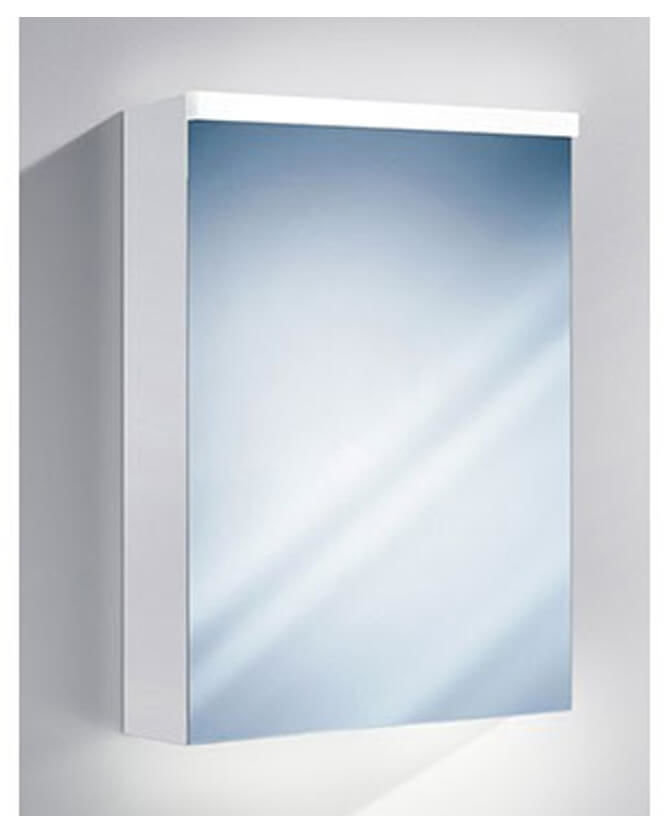 Image of SIDLER Xamo LED 60cm Spiegelschrank rechts weiss bei nettoshop.ch