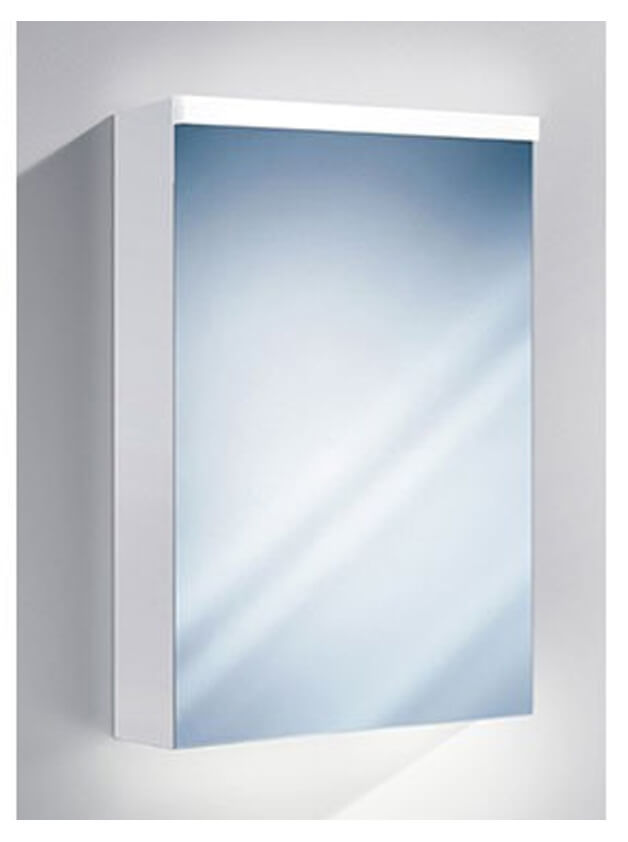 Image of SIDLER Xamo LED 50cm Spiegelschrank rechts weiss bei nettoshop.ch