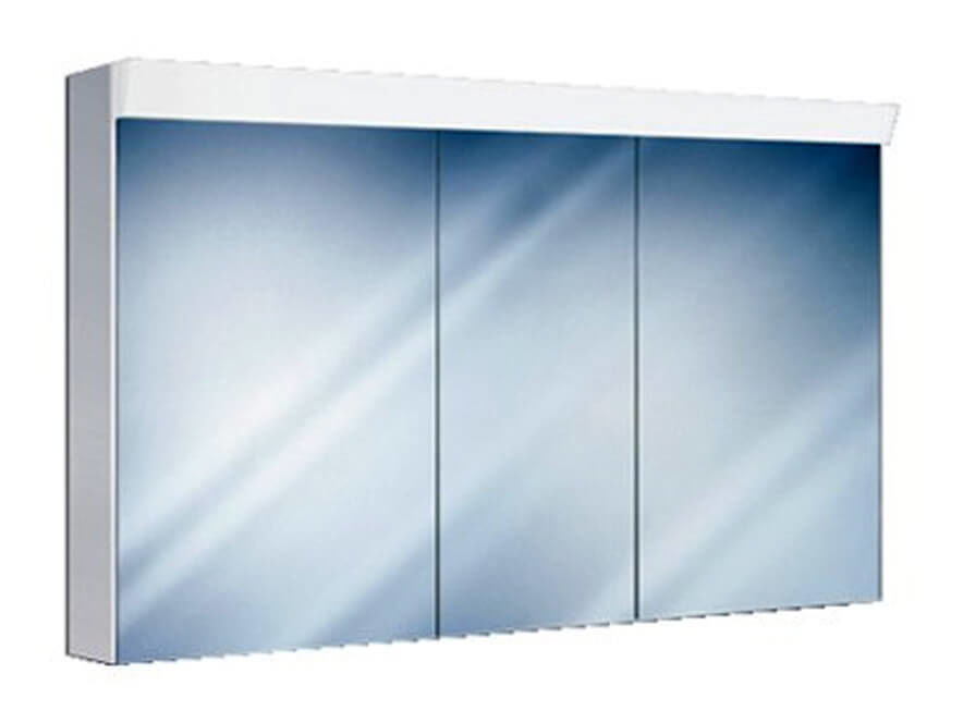 Image of SIDLER Avona 130cm Spiegelschrank weiss bei nettoshop.ch