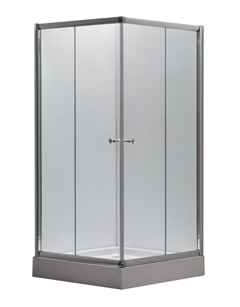 Image of AQUAPERL Classic 90cm echtglas klar Duschkabine chrom bei nettoshop.ch