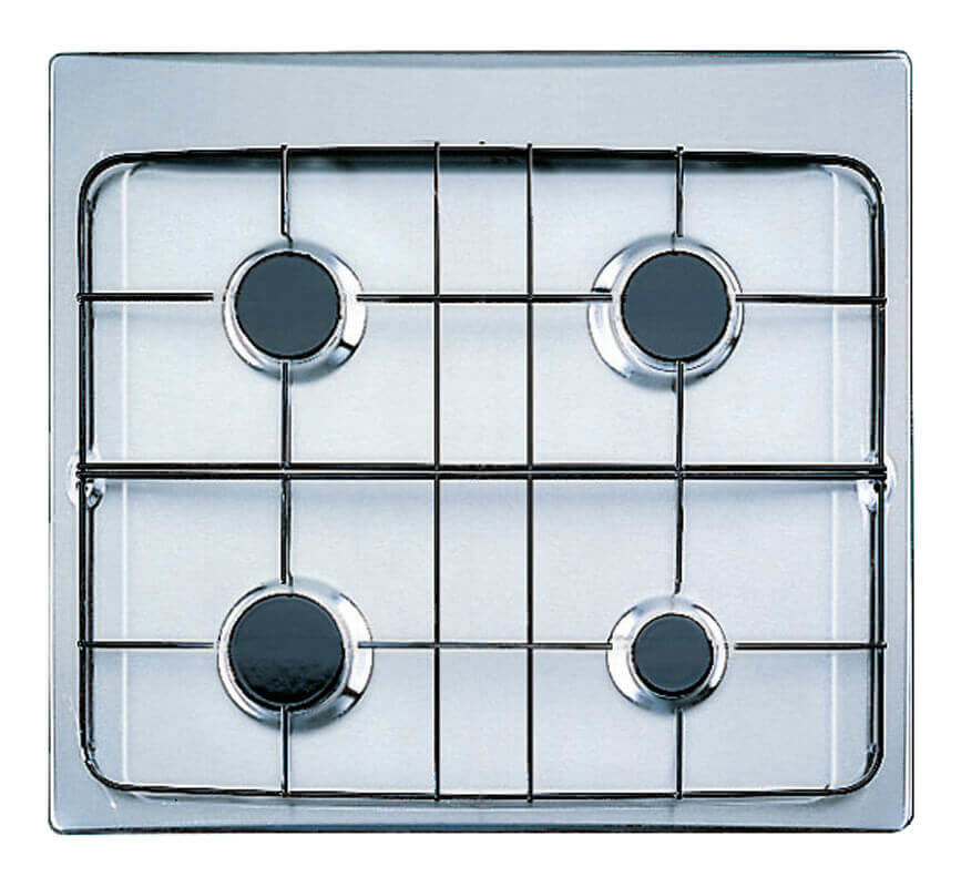 Image of Electrolux GKM45CN Gas-Kochmulde Chrom bei nettoshop.ch