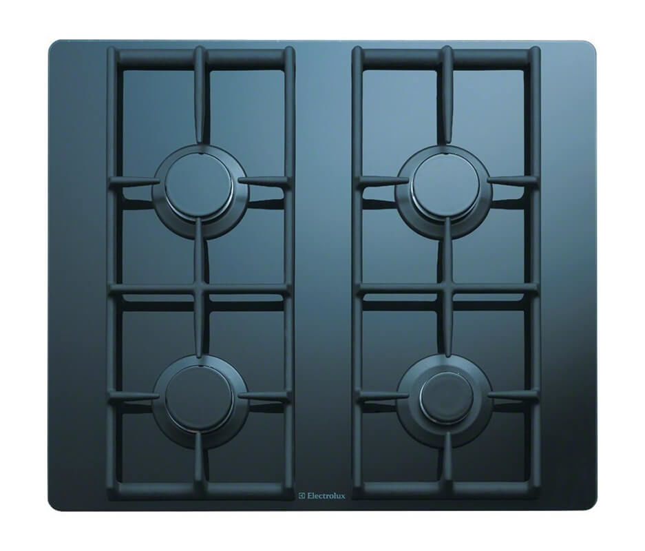 Image of Electrolux GKM45GLAS Gas-Kochmulde Schwarz bei nettoshop.ch