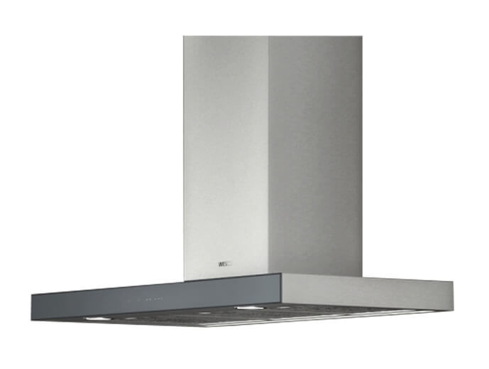 Image of Wesco WH muro vetro Dunstabzugshaube Edelstahl Abluft bei nettoshop.ch