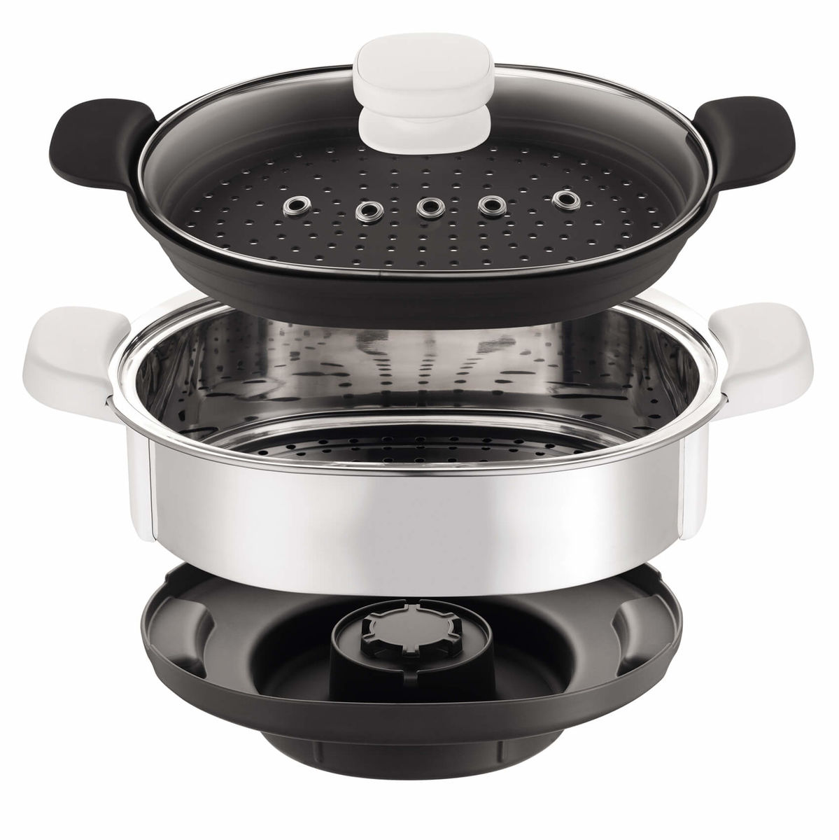 Image of Moulinex Dampfgaraufsatz zu HF800A Cuisine Companion Zubehör bei nettoshop.ch