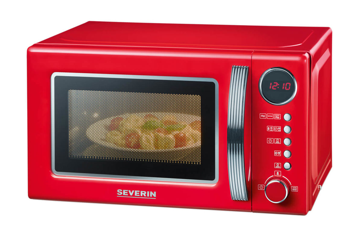 Image of Severin MW 7893 Mikrowelle Rot bei nettoshop.ch