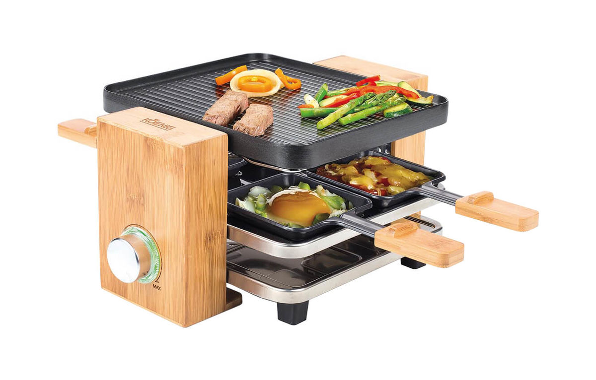 Image of KOENIG Bamboo 4 Raclettegrill bei nettoshop.ch