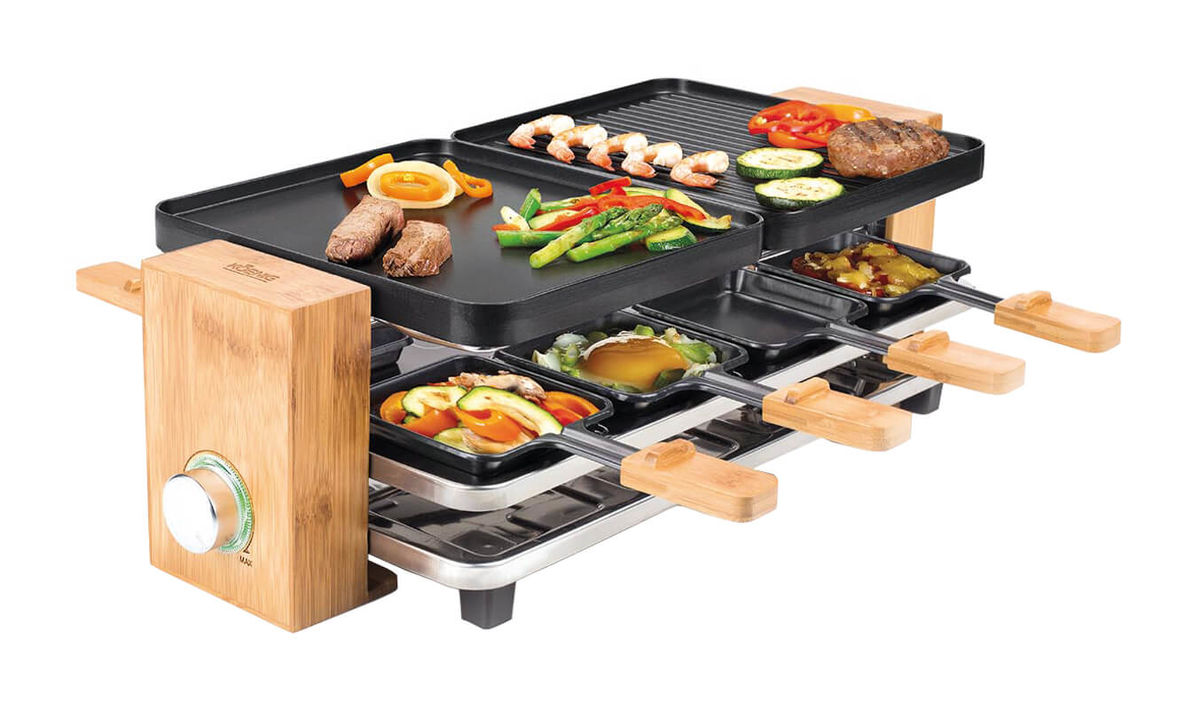 Image of KOENIG Bamboo 8 Raclettegrill bei nettoshop.ch