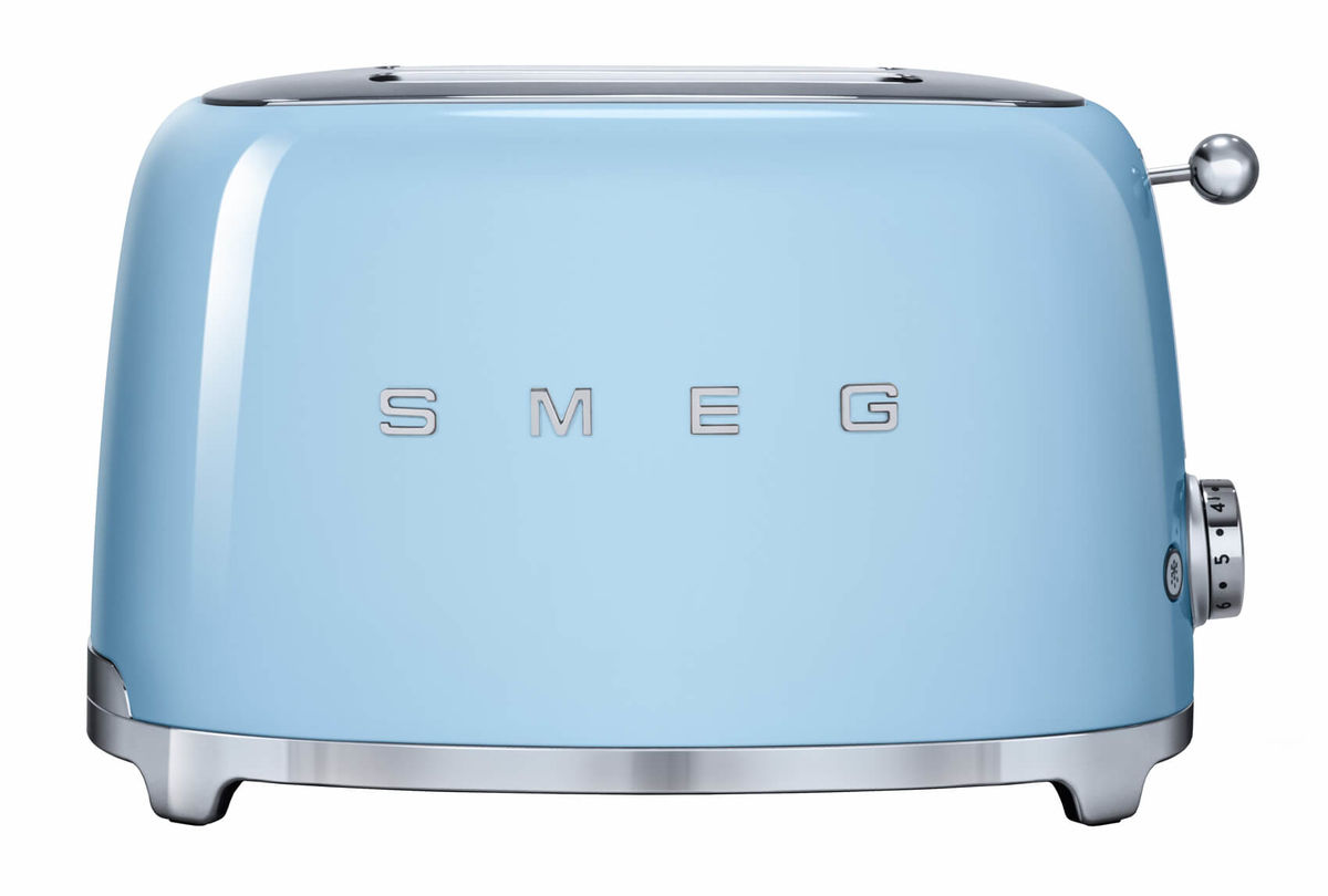 Image of SMEG 50's Retro Style 2 Scheiben Toaster pastellblau bei nettoshop.ch