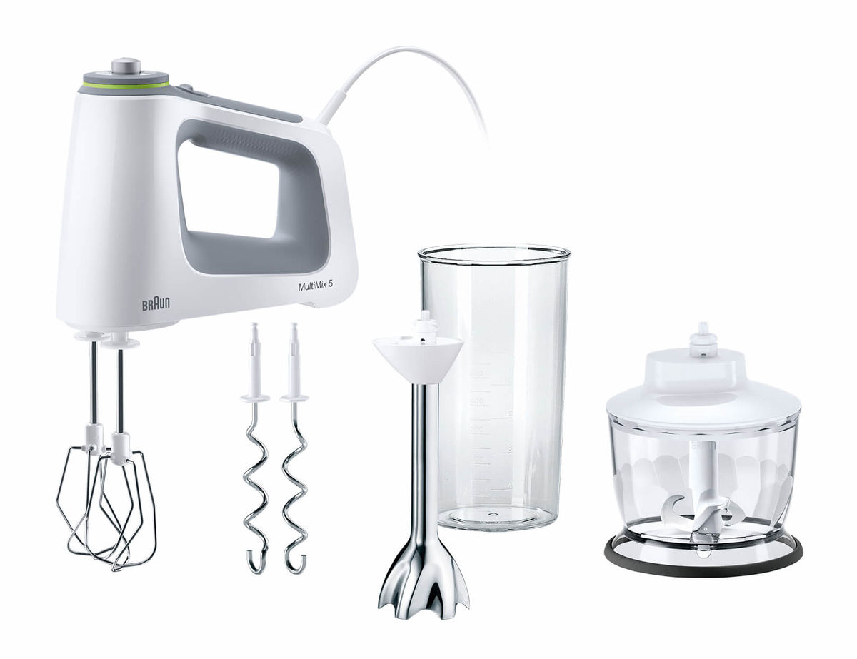 Image of Braun Multi Mix 5 HM5137WH Mixer weiss bei nettoshop.ch