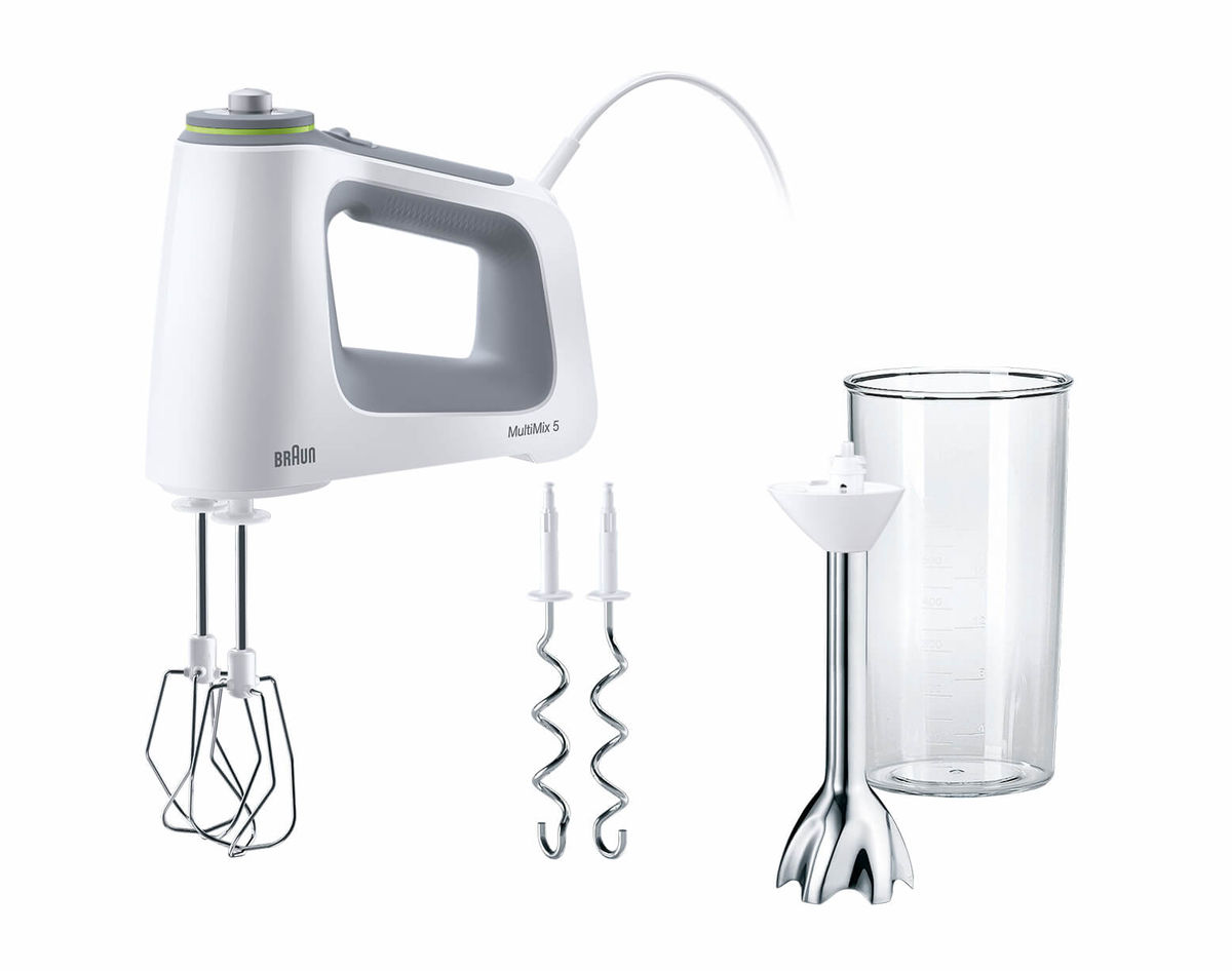 Image of Braun Multi Mix 5 HM5107WH Mixer weiss bei nettoshop.ch