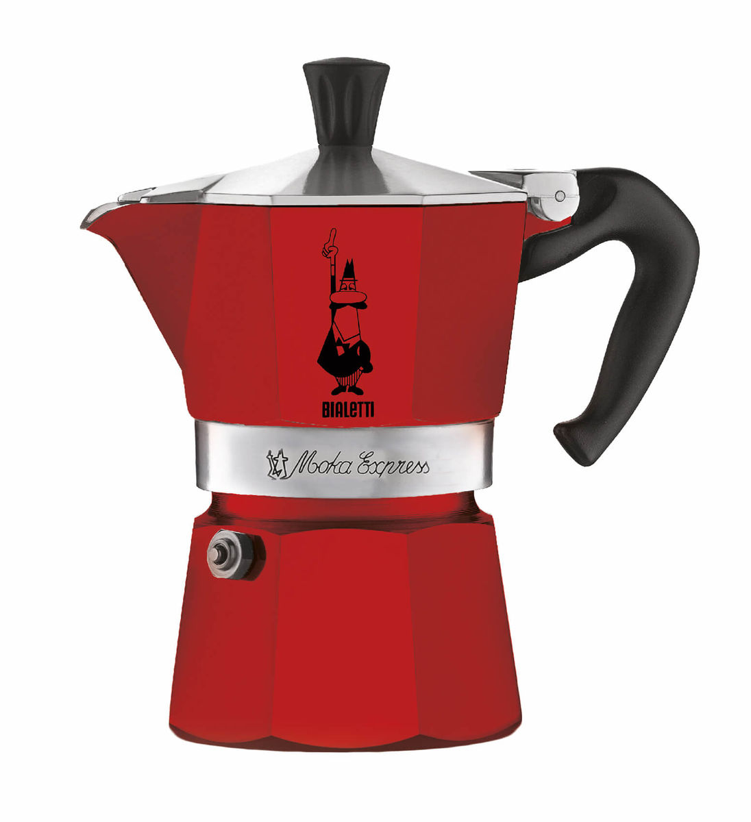 Image of Bialetti Moka Express 3 Tassen Filtersystem rot bei nettoshop.ch