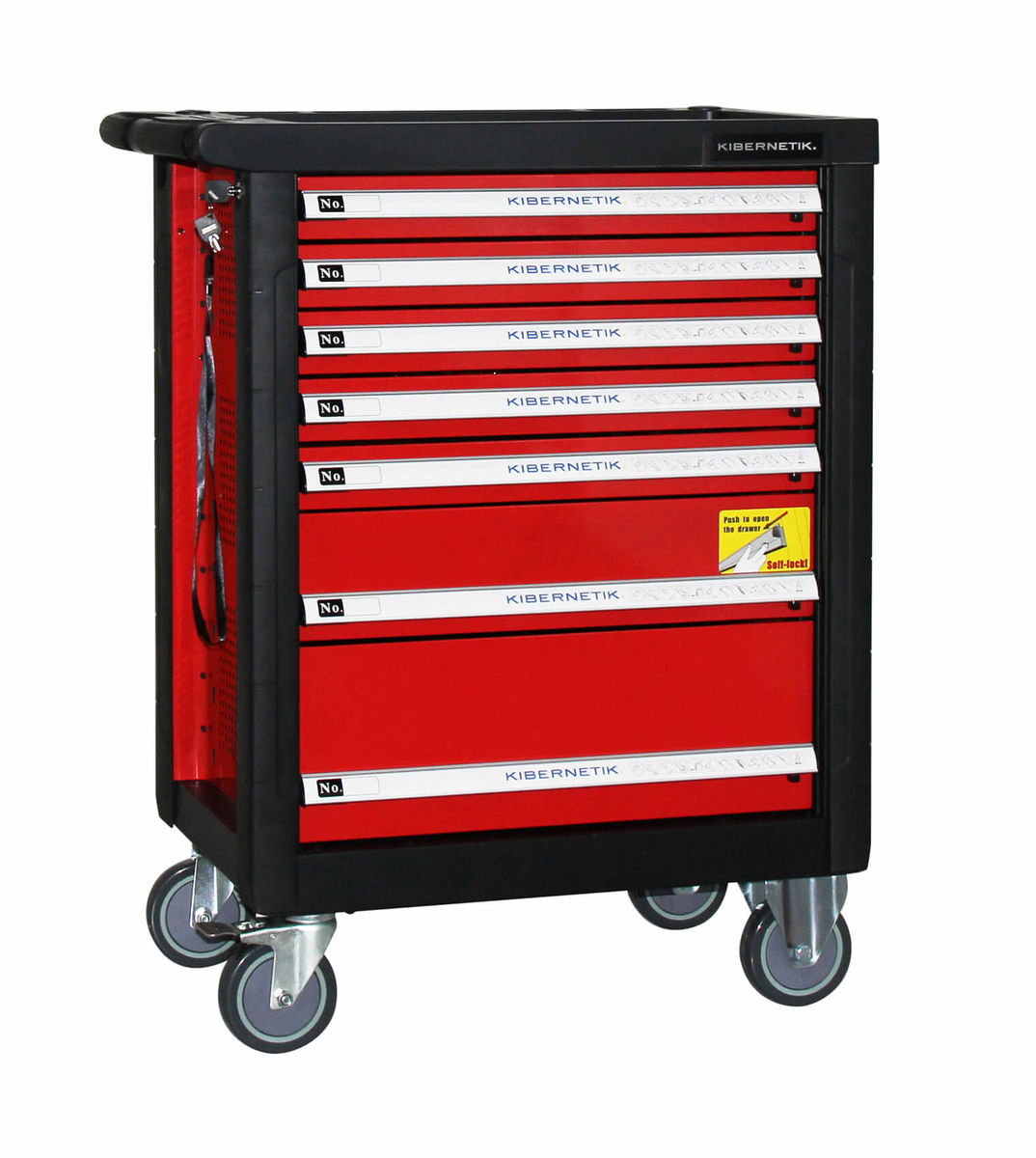 Image of Kibernetik WWF19001 190-teilig Werkzeugwagen bei nettoshop.ch