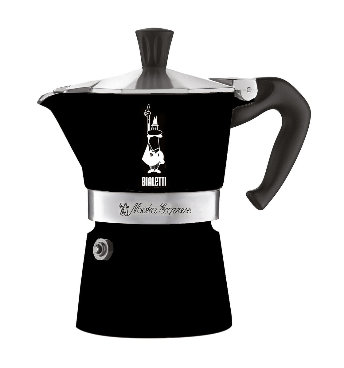 Image of Bialetti Moka Express 6 Tassen Filtersystem schwarz bei nettoshop.ch
