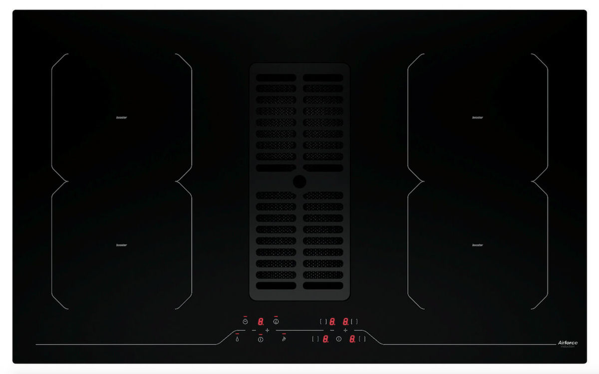 Image of Edelux edel centrale B2 Octa Kochfeld mit integriertem Dunstabzug bei nettoshop.ch