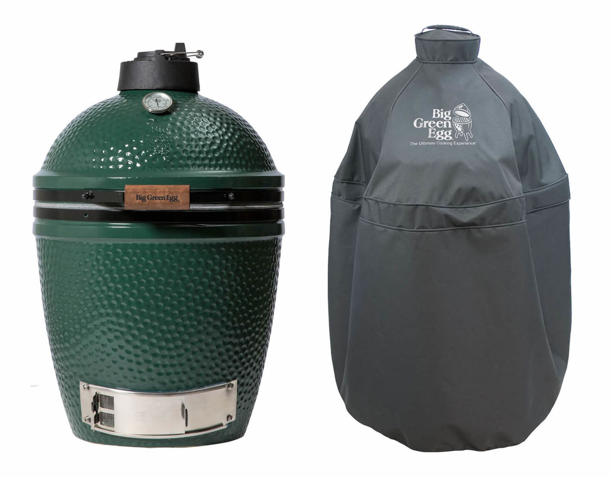 Image of Big Green Egg Medium Grill inkl. Abdeckhaube bei nettoshop.ch