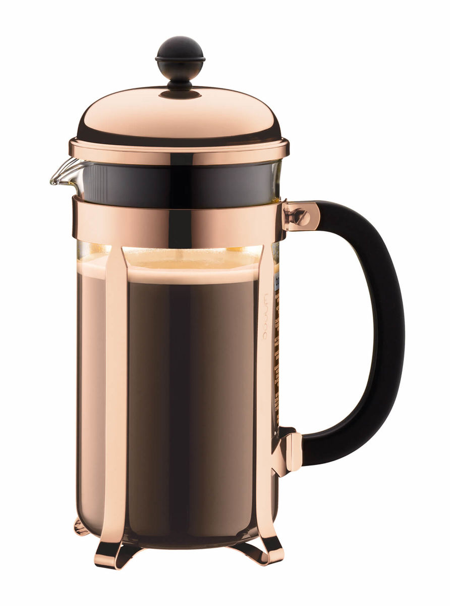 Image of Bodum Chambord Kaffeebereiter kupfer 1.0 Liter bei nettoshop.ch
