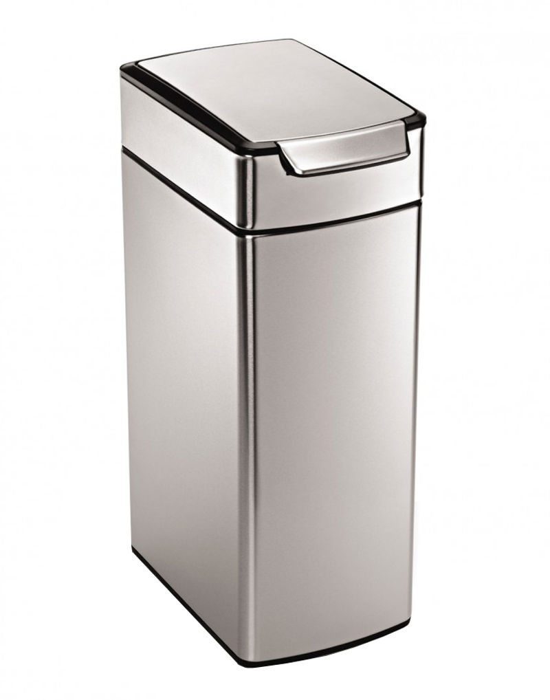 Image of Simplehuman CW2016 40L schmaler touch Abfalleimer edelstahl bei nettoshop.ch