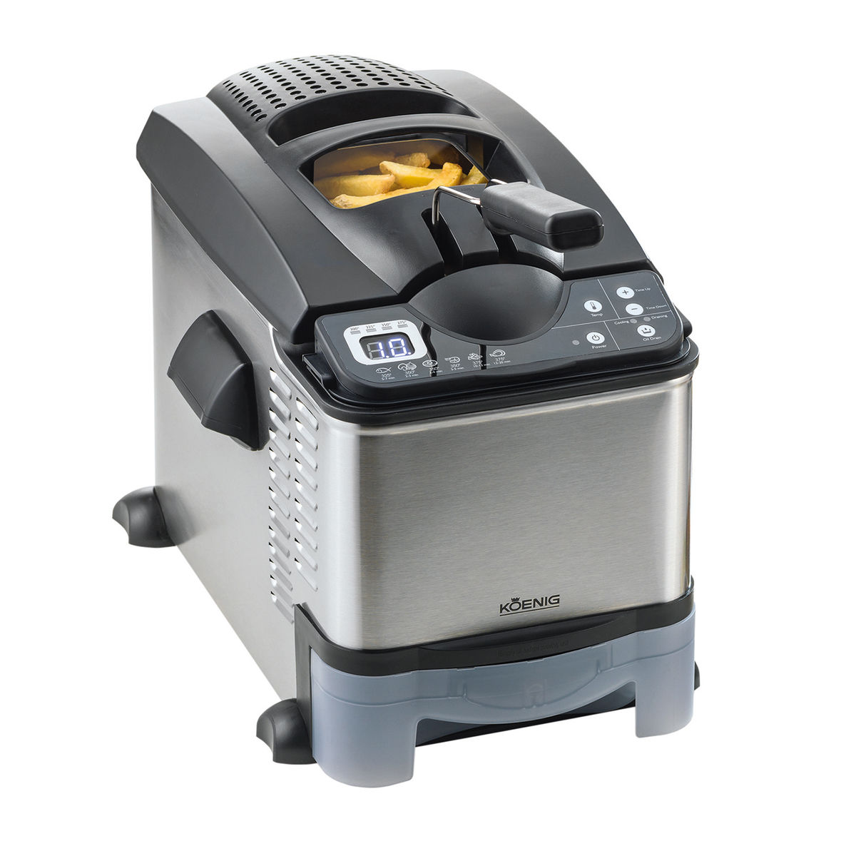 Image of KOENIG Fritteuse mit Öl-Filtersystem, Friteuse bei nettoshop.ch