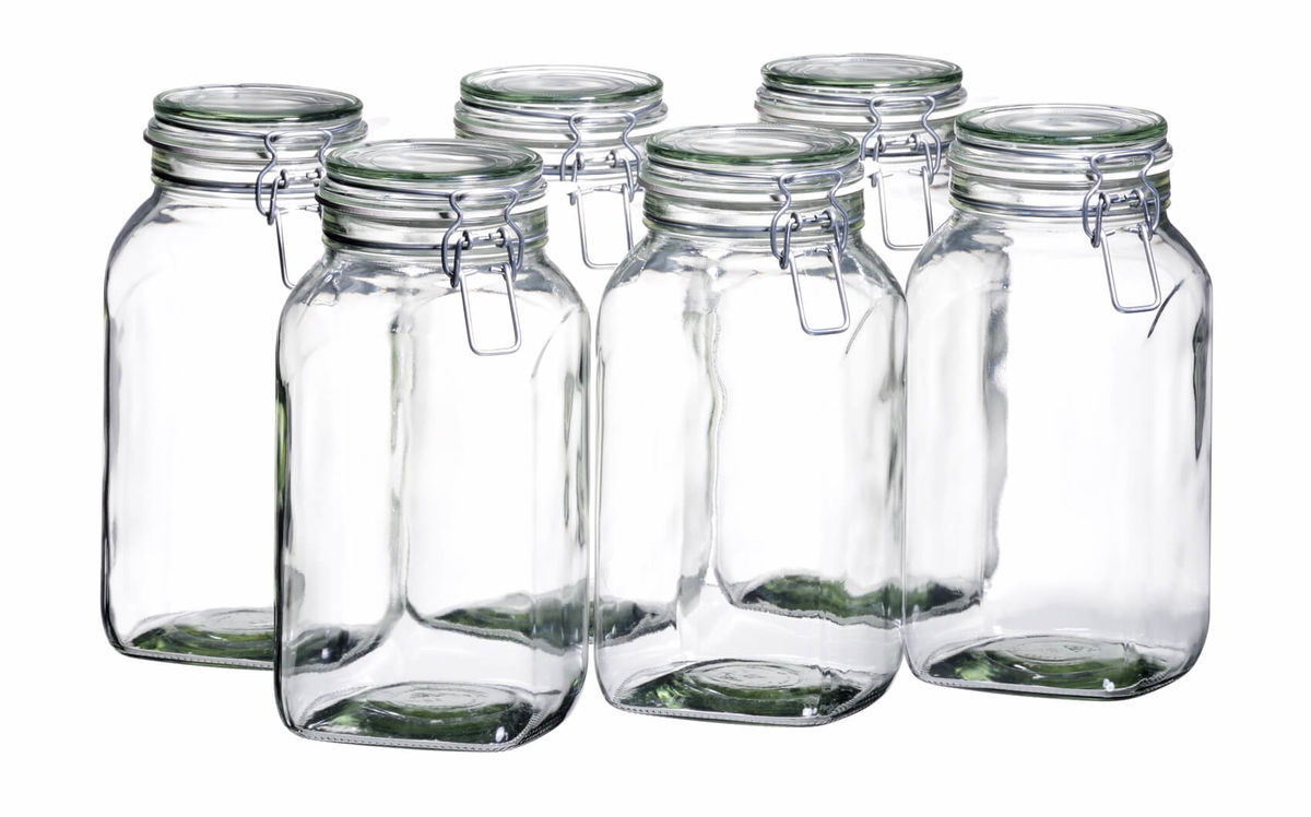 Image of Mäser 6er Set Einmachglas, 2.5 l. bei nettoshop.ch