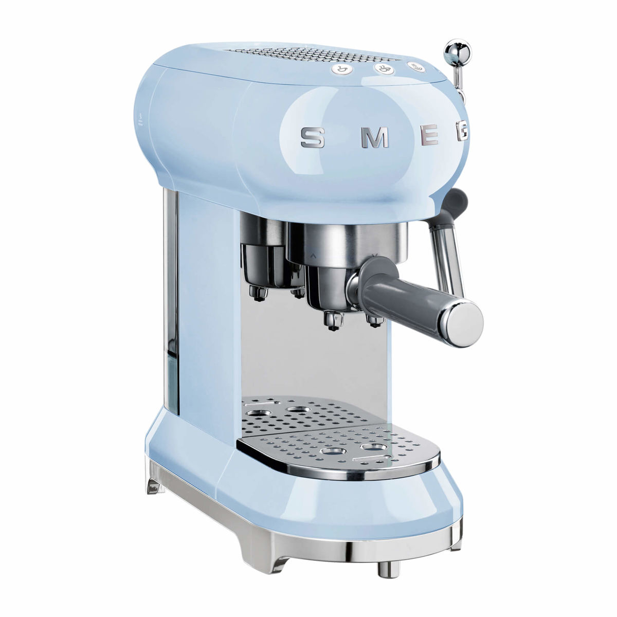 Image of SMEG 50's Retro Style Espresso Siebträgermaschine pastellblau bei nettoshop.ch