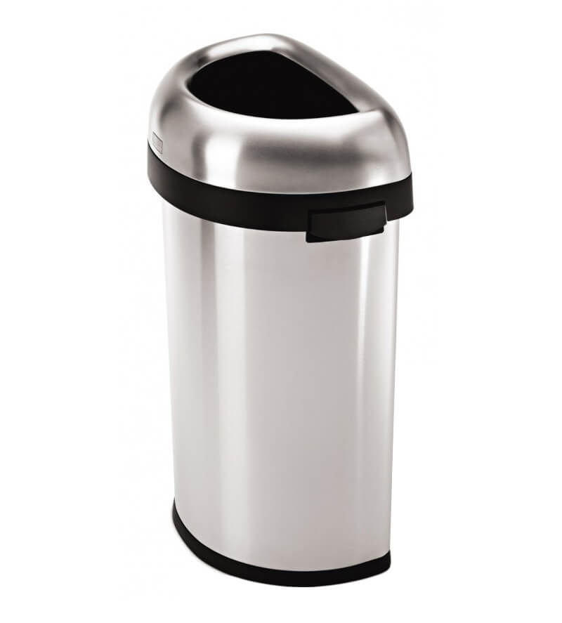 Image of Simplehuman Halbrunder offener Abfalleimer bei nettoshop.ch