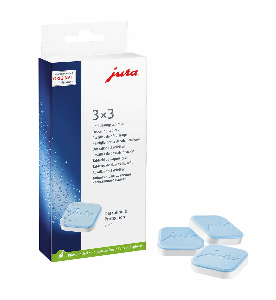 Image of JURA 2-Phasen-Entkalkungstabletten Reinigungsmittel bei nettoshop.ch