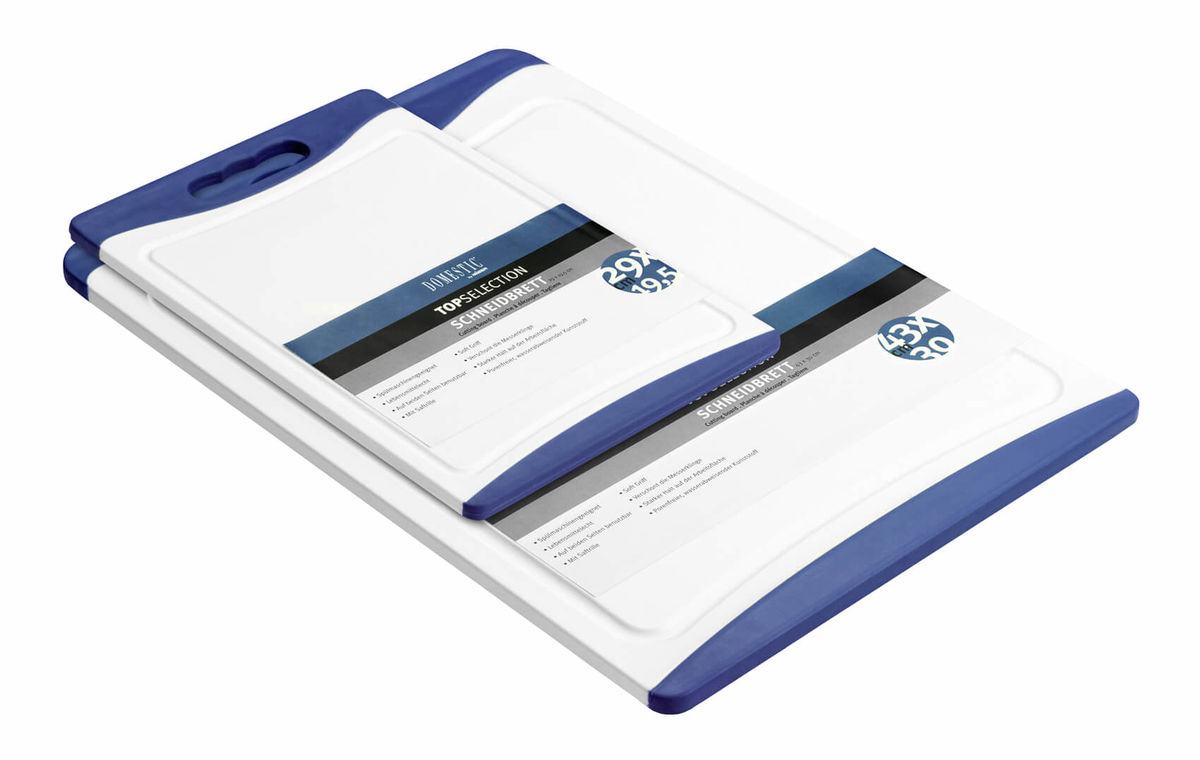 Image of Mäser Schneidbrett-Set 2-tlg., blau bei nettoshop.ch