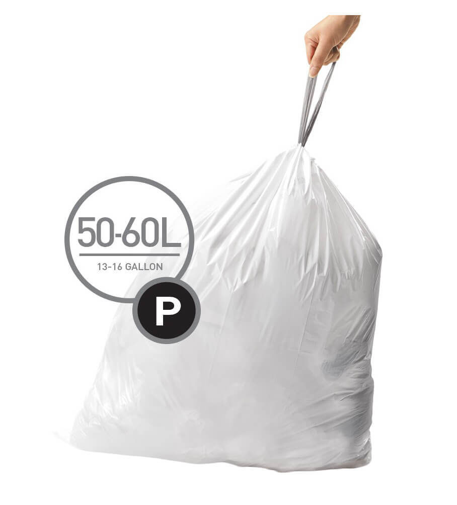 Image of Simplehuman 3x 20 Code P 50-60 Liter Müllbeutel bei nettoshop.ch