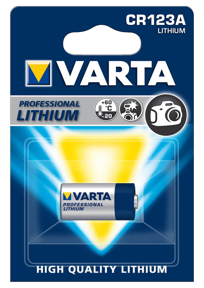 Image of Varta Professional Lithium / CR123A 1 Stück Batterien bei nettoshop.ch