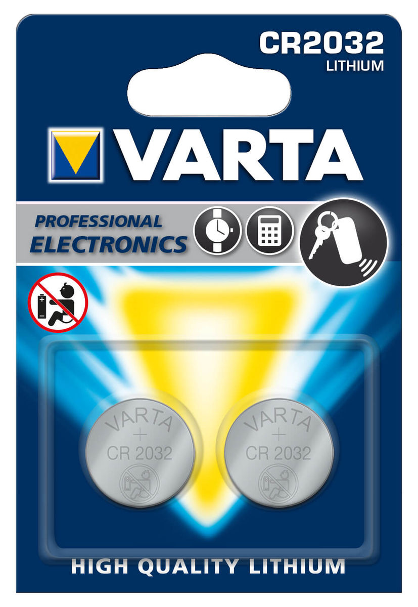 Image of Varta Electronics / CR2032 2 Stück Batterien bei nettoshop.ch