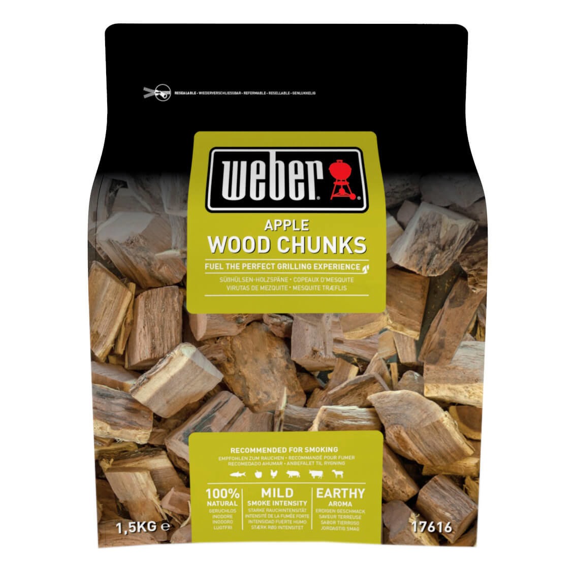 Image of Weber Wood Chunks Apfel Grill Zubehör bei nettoshop.ch