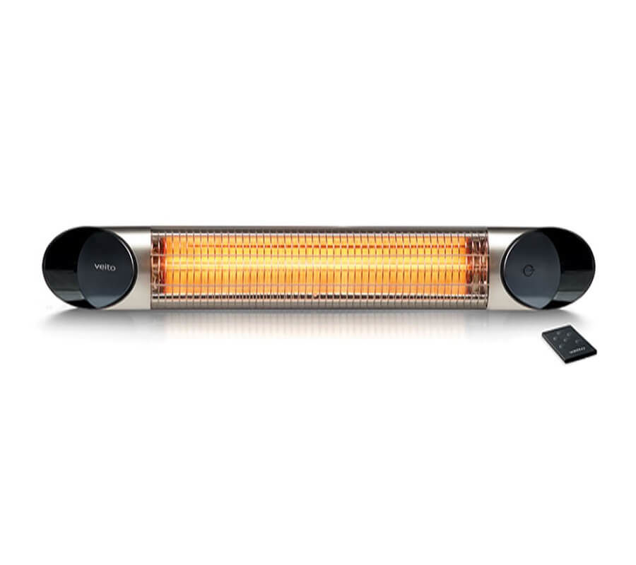 Image of Veito R2000 Blade Infrarot Heizstrahler silber bei nettoshop.ch