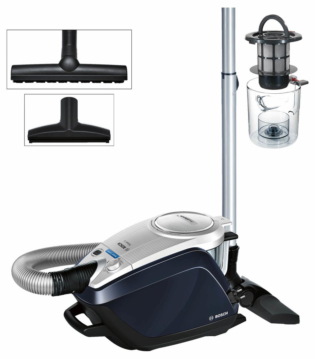 Image of Bosch Relaxx'x ProSilence Plus BGS5A300 Staubsauger dark navy bei nettoshop.ch