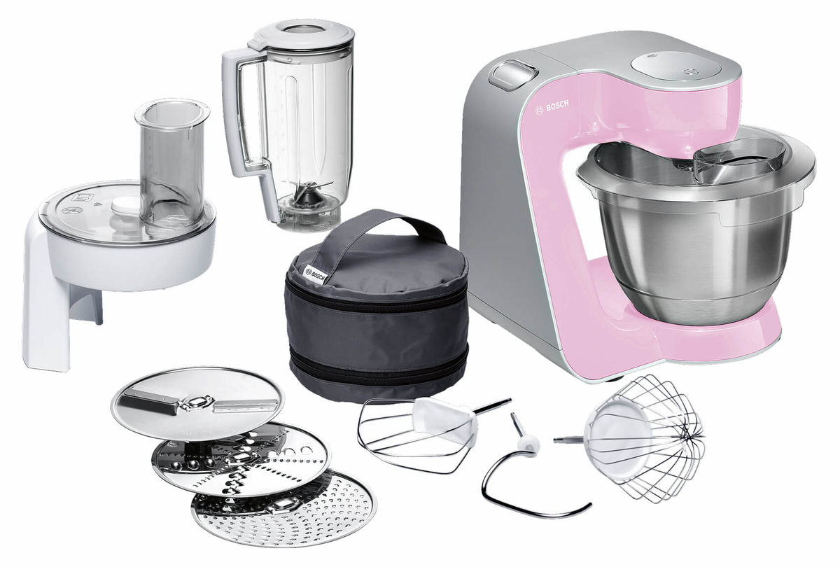 Image of Bosch MUM58K20 CreationLine Küchenmaschine rosa bei nettoshop.ch