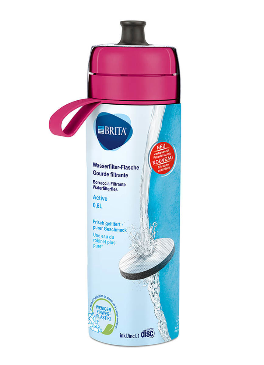 Image of Brita Wasserfilter-Flasche Active pink bei nettoshop.ch
