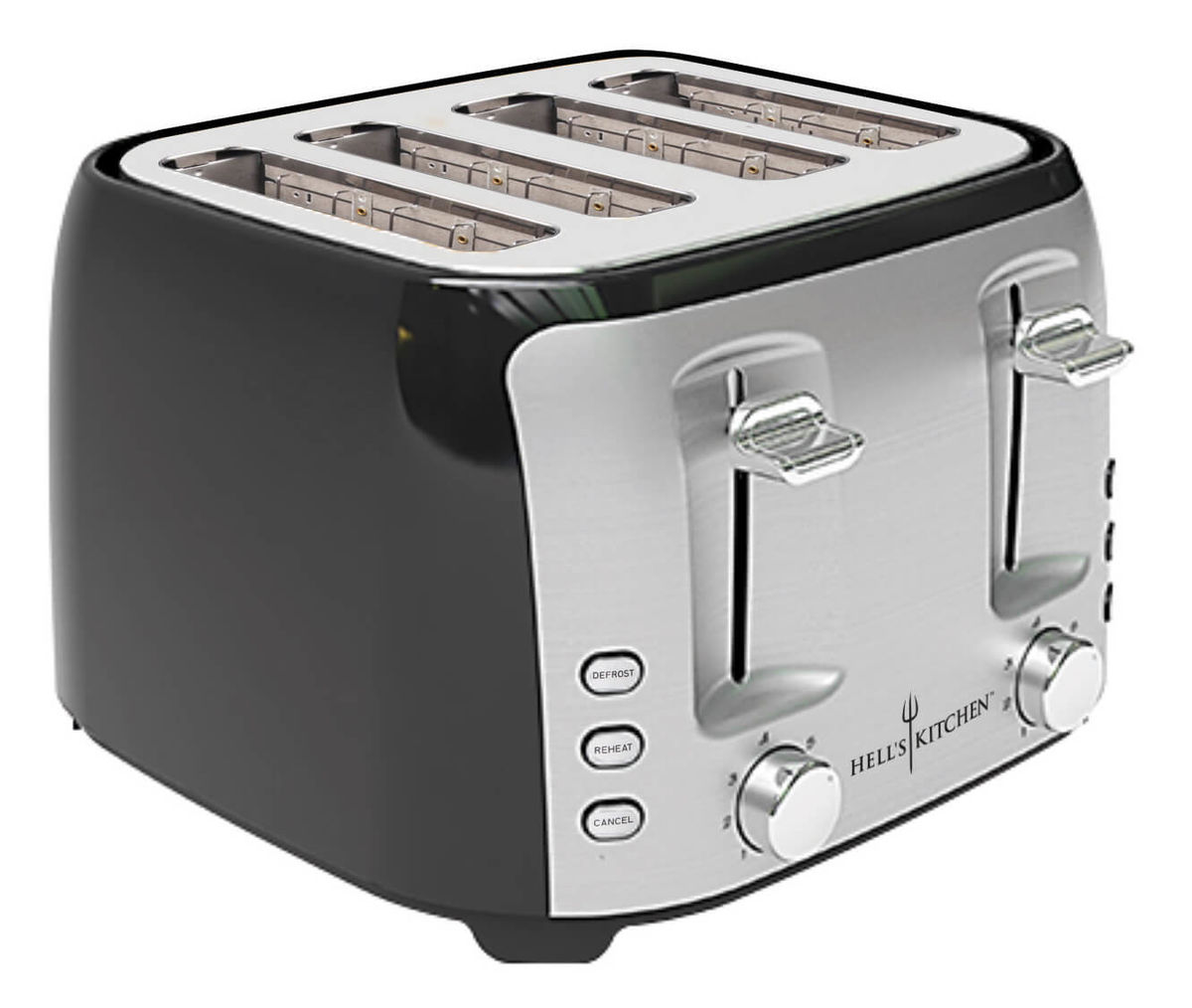 Image of Hell's Kitchen TXT-2244TWIN Toaster bei nettoshop.ch