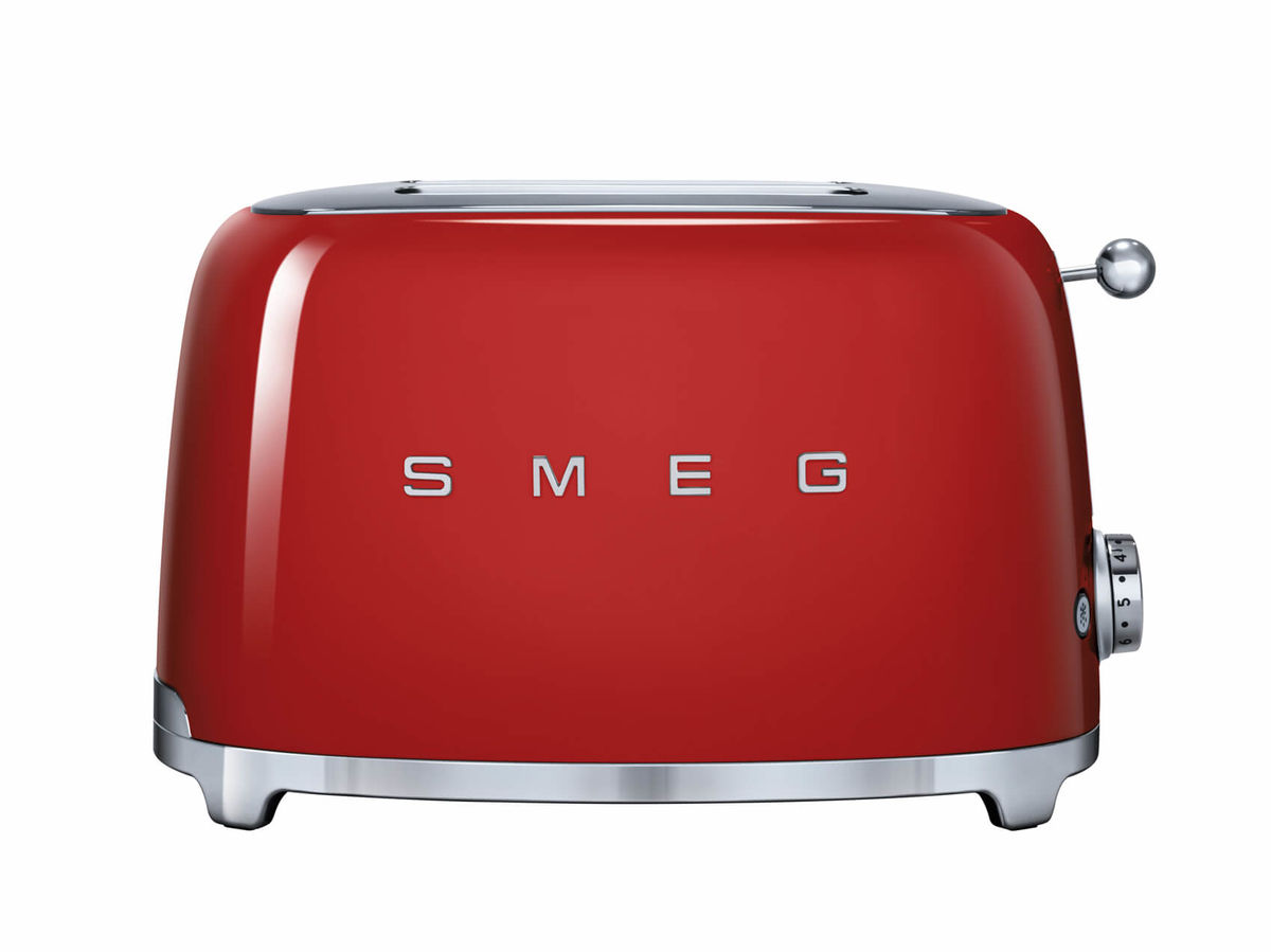 Image of SMEG 50's Retro Style 2 Scheiben Toaster rot bei nettoshop.ch