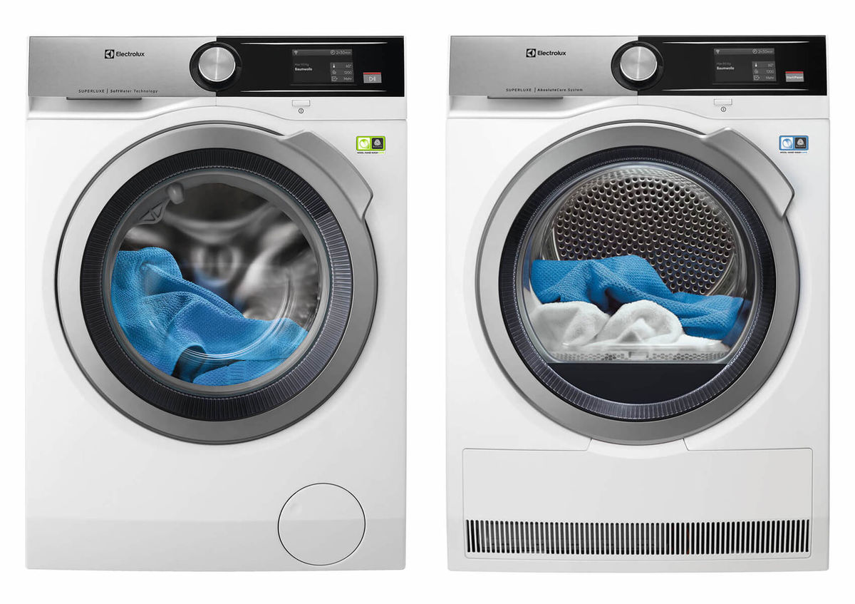 Image of Electrolux WASL6IE300 Waschmaschine und TWSL6IE301 Tumbler rechts bei nettoshop.ch