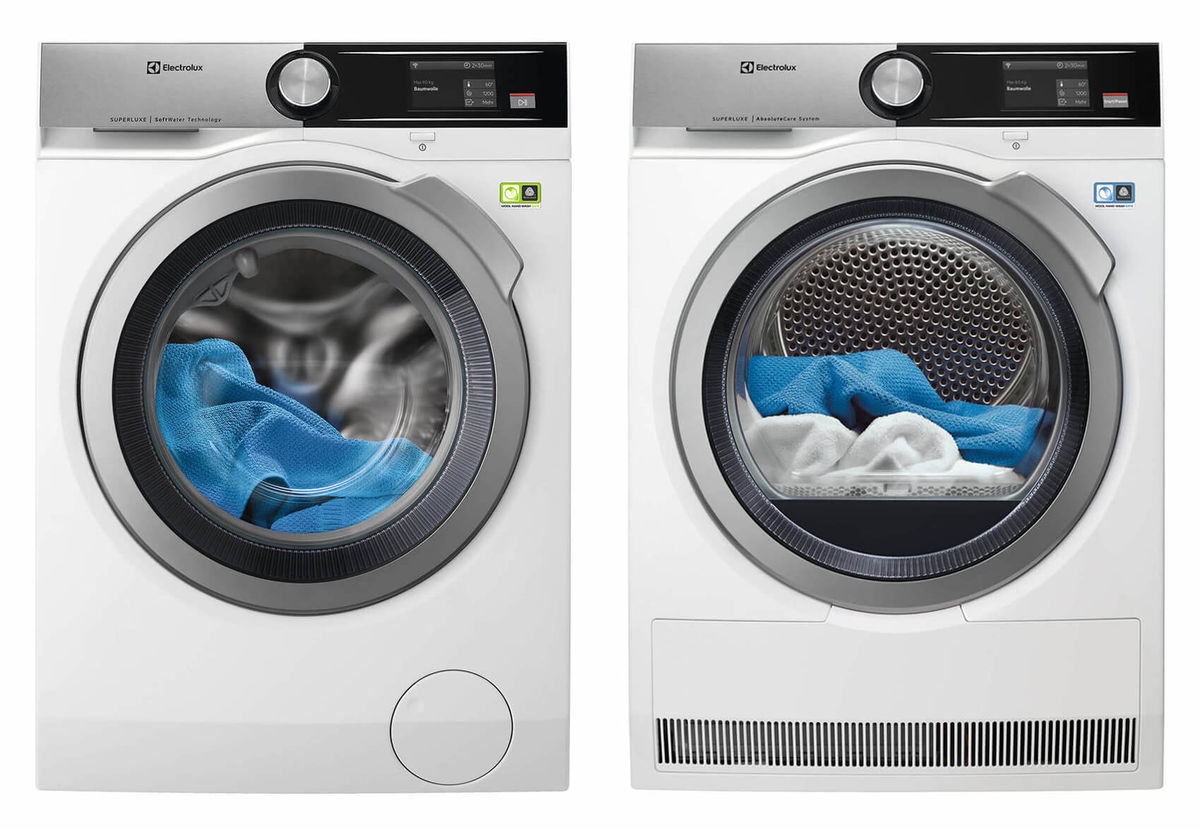 Image of Electrolux WASL6IE300 Waschmaschine links und TWSL6IE301 Tumbler links bei nettoshop.ch