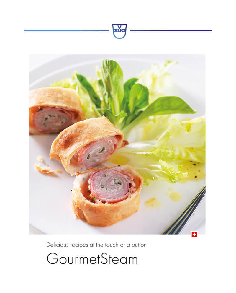 Image of V-ZUG J23005017 Rezeptbuch englisch 'GourmetDämpfen' bei nettoshop.ch