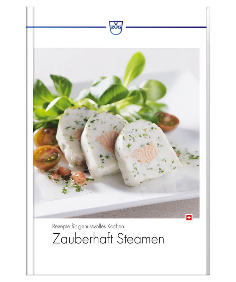 Image of V-ZUG J23003014 Rezeptbuch Deutsch 'Zauberhaft Steamen' bei nettoshop.ch