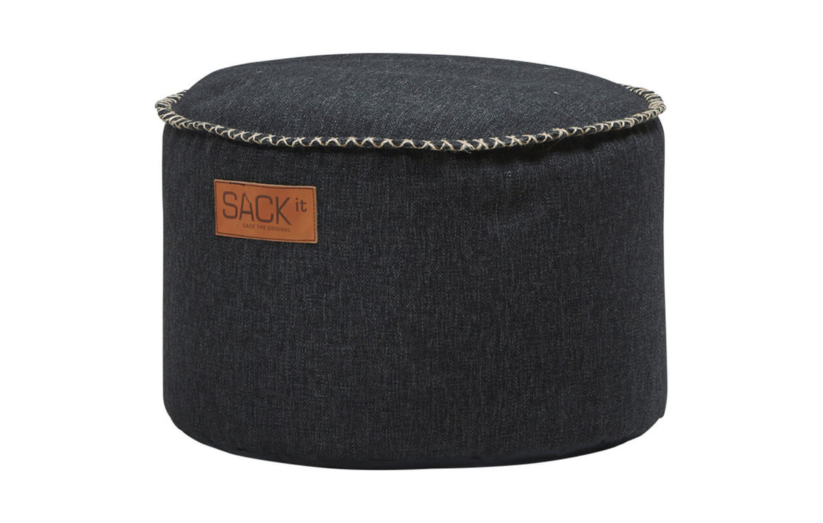 Image of Sackit RETROit Hocker Drum Cobana Sitzsack schwarz bei nettoshop.ch