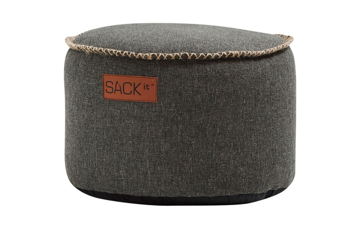 Image of Sackit RETROit Hocker Drum Cobana Sitzsack grau bei nettoshop.ch