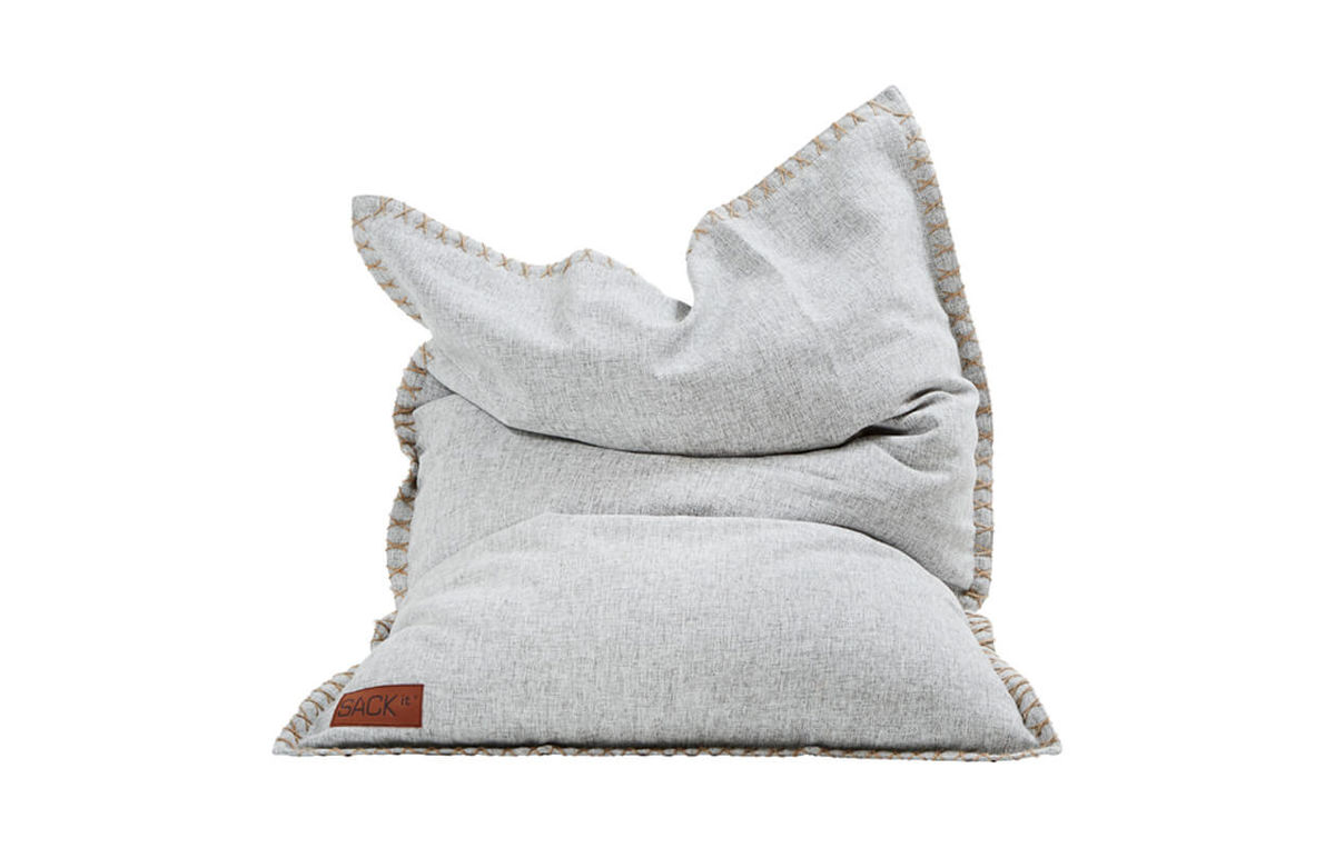 Image of Sackit SQUAREit Cobana junior Sitzsack weiss bei nettoshop.ch