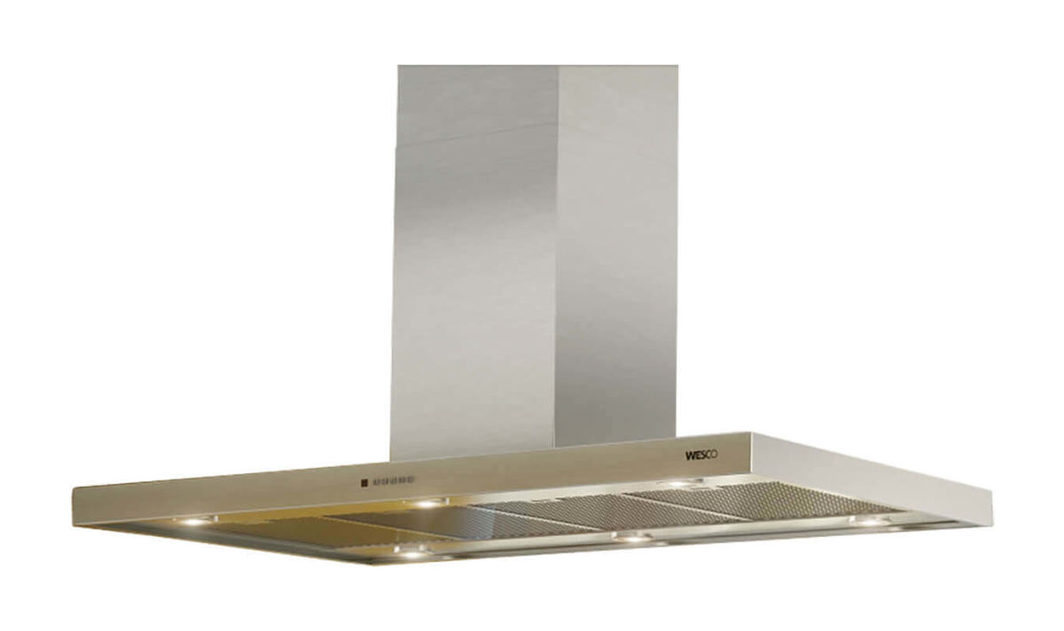 Image of Wesco FHE quadro 5-100 Dunstabzugshaube Umluft Edelstahl bei nettoshop.ch