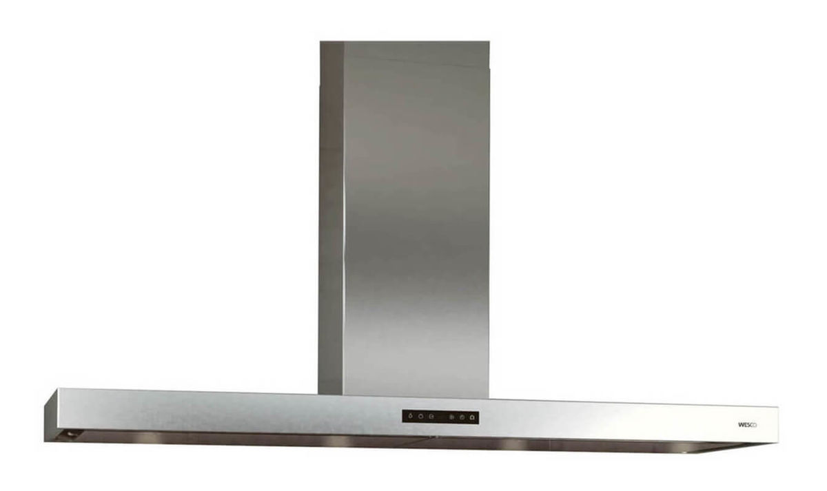 Image of Wesco WHE quadro largo 7-90 Dunstabzugshaube Umluft Edelstahl bei nettoshop.ch